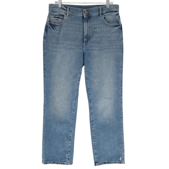 DL1961 Women's Straight Leg Jeans - Light Blue - Picture 2 of 10